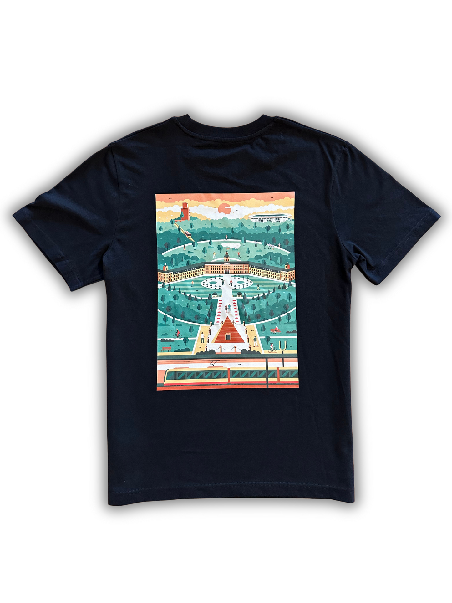 Vorbestellung: T-Shirt mit Illustration "Karlsruhe" -, Unisex