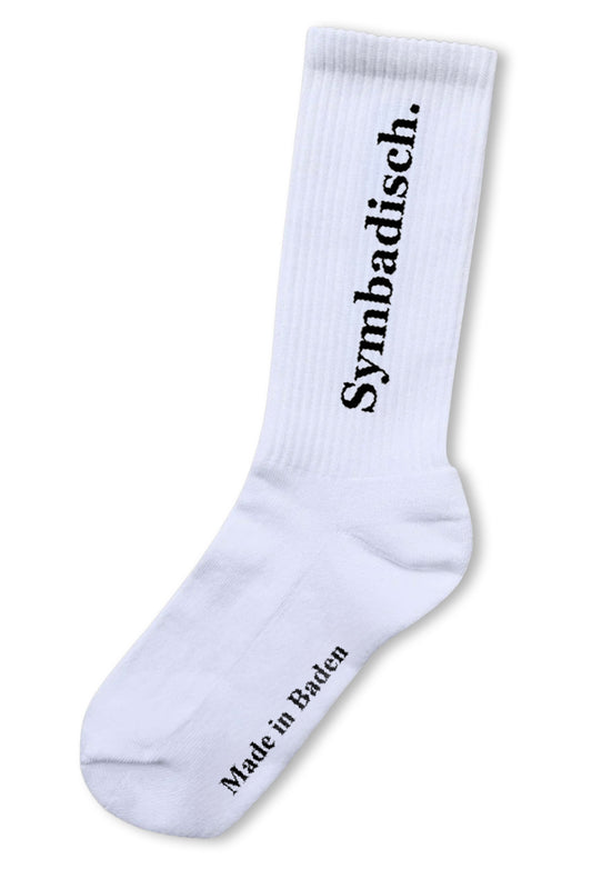 "Symbadisch." Socken - Weiß